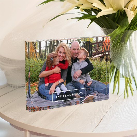 Bloc Photo Cadre simple