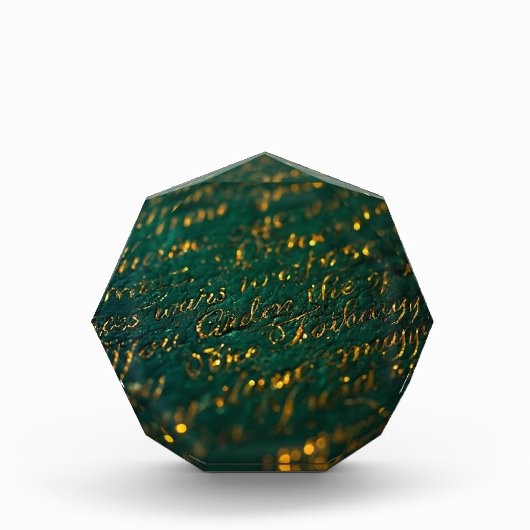 Bloc Photo Calligraphie de l'Inconnu (Devant)