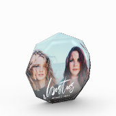 Bloc Photo Calligraphie moderne Besties superposition (Gauche)