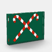 Bloc Photo Candy Canes Crossed (Gauche)
