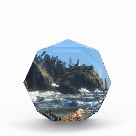 Bloc Photo Cape Disappointment Lighthouse (Devant)