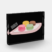 Bloc Photo Caricature de Macaron (Gauche)
