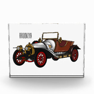 Bloc Photo Caricature de voiture classique 1920