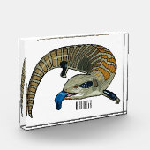 Bloc Photo Caricature en bleu (Gauche)