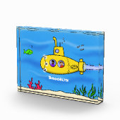 Bloc Photo Caricature sous-marine joyeuse (Droite)