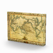 Bloc Photo Carte du monde antique (Droite)