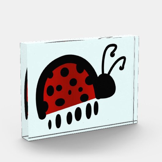Bloc Photo Carte postale Ladybug (Gauche)