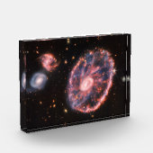 Bloc Photo Cartwheel Galaxy, James Webb Télescope Spatial (Gauche)