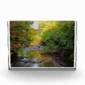 Bloc Photo Cascade d'automne colorée (Devant)