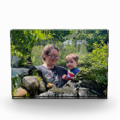 Bloc Photo Cascading forêt cascade verdure coeur modèle (Devant)