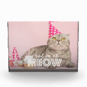 Bloc photo Cat | Vous M'Avez Eu À Meow (Devant)