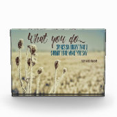 Bloc Photo Ce que vous dites (Devant)