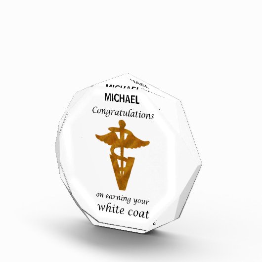 Bloc Photo Cérémonie de la couverture blanche vétérinaire de  (Droite)