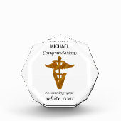 Bloc Photo Cérémonie de la couverture blanche vétérinaire de  (Devant)