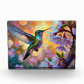 Bloc Photo Cerisier Imaginaire Sunrise Hummingbird (Devant)