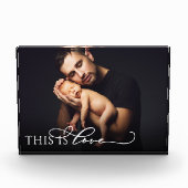Bloc Photo C'Est Un Élégant Script manuscrit D'Amour (Devant)