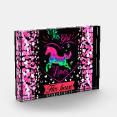 Bloc Photo Cette Fille Aime Son Cheval (Gauche)