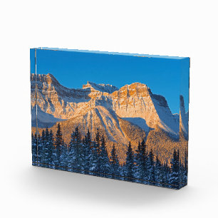 Bloc Photo Chaîne Waputik dans les montagnes Rocheuses canadi