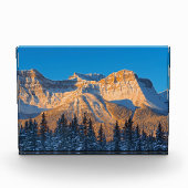 Bloc Photo Chaîne Waputik dans les Rocheuses canadiennes (Devant)