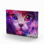 Bloc Photo Chat de la galaxie violette (Droite)