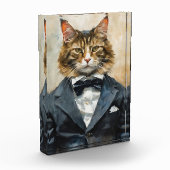 Bloc Photo Chat en costume (Gauche)