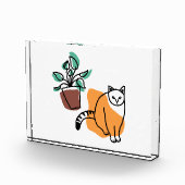 Bloc Photo Chat et le plante (Droite)