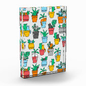 Bloc Photo Chats dans les pots à fleurs (Gauche)