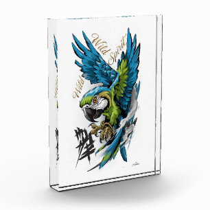 Bloc Photo Chemise à manches longues Macaw Wild Spirit