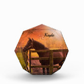 Bloc Photo Cheval d'automne (Devant)