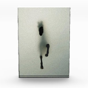 Bloc Photo Cheval Perçant le Brouillard - Art Abstrait