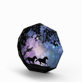 Bloc Photo Chevaux Courir au clair de lune (Droite)