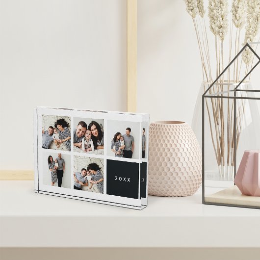 Bloc photo Chic Collage Année de conservation | Ch