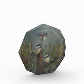 Bloc Photo Chickadee Octogonal (Gauche)