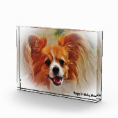 Bloc Photo Chihuahua Chien. (Droite)