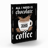 Bloc Photo Chocolat Et Café Auteur De Café (Gauche)