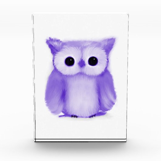 Bloc Photo Chouette pourpre (Devant)
