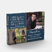 Bloc Photo Christian Bible Verse Graduation Photo Collage (Gauche)