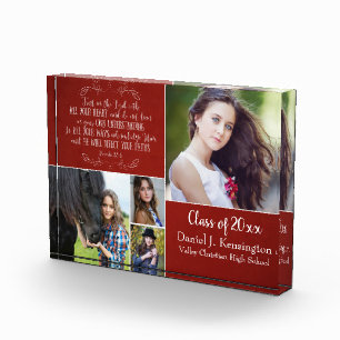 Bloc Photo Christian Bible Verse Graduation Photo Collage Rou