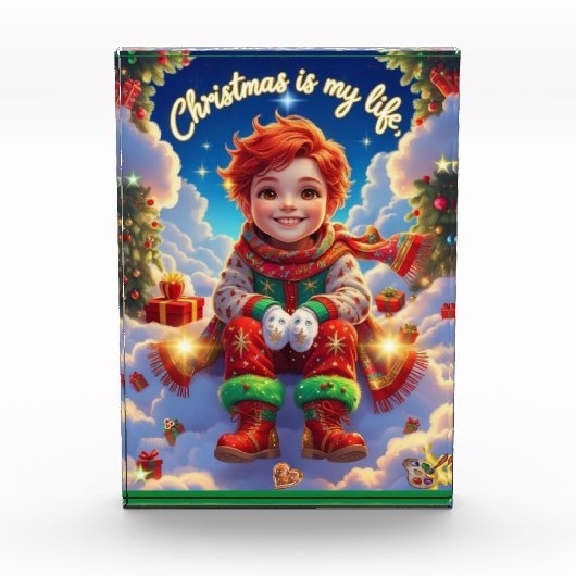 Bloc Photo Christmas is my life (Devant)