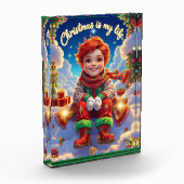 Bloc Photo Christmas is my life (Gauche)