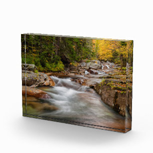 Bloc Photo Chute au Jefferson Brook, New Hampshire