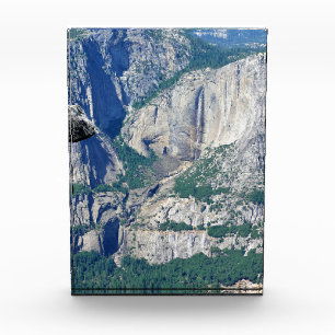 Bloc Photo Chutes de Yosemite depuis Glacier Point, CA