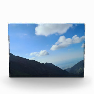 Bloc Photo Cimes des Carpates sous un ciel bleu – Photographi