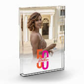 Bloc Photo Cinquante et fabuleux 50e anniversaire (Gauche)