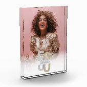 Bloc Photo Cinquante et fabuleux 50e anniversaire Elégant mod (Gauche)