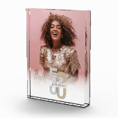 Bloc Photo Cinquante et fabuleux 50e anniversaire Elégant mod (Droite)