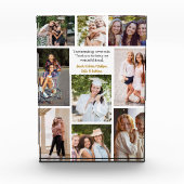 Bloc Photo Citation Collage d'amis personnalisés (Devant)