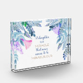 Bloc Photo Citation de fille (Gauche)