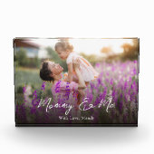 Bloc Photo Citation de la famille Maman Typographie Script (Devant)