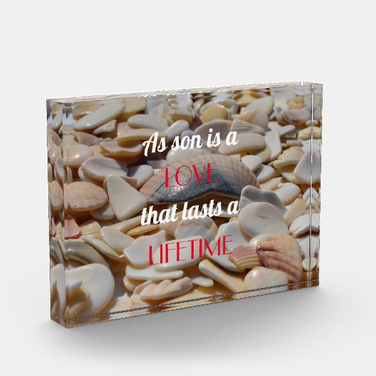 Bloc Photo Citation de Son (Gauche)